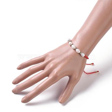 Bracelets à talons tressés(BJEW-JB04821-01)-4