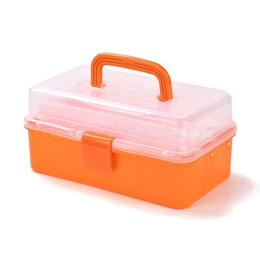 Rectangle Portable PP Plastic Storage Box(CON-D007-01B)-2