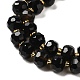 Natural Black Onyx(Dyed & Heated) Beads Strands(G-P508-A03-01)-4