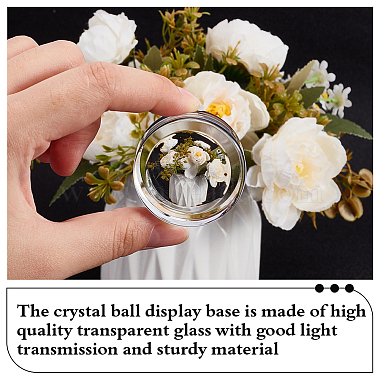 Glass Crystal Ball Display Pedestals(AJEW-WH0314-622)-4