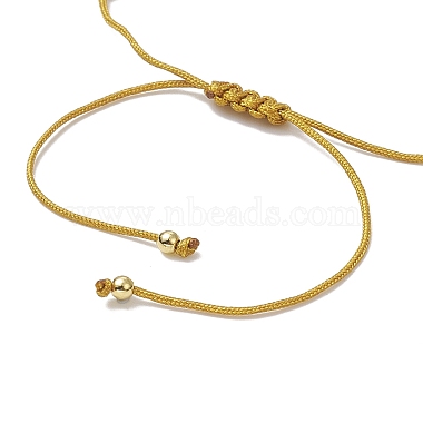 rectangle de graine de verre avec bracelet à breloques coeur(BJEW-MZ00033)-5