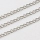 304 Stainless Steel Twisted Chains Curb Chains(CHS-K001-24-2.5mm)-1