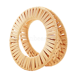 Rattan Rattan Bag, for Bag Making, Purse Making, Handle Replacement, BurlyWood, 150x9~11mm(FIND-PH0001-76)