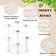 7-Tier Round Transparent Acrylic Display Stand Risers(ODIS-WH0026-04)-4