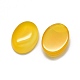 Cabochons en agate jaune naturelle(G-O175-30C-01)-1