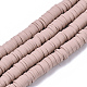Handmade Polymer Clay Bead Strands(X-CLAY-S094-6mm-A01)-1