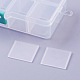 Boîte en plastique de stockage d'organisateur(X-CON-X0002-02)-4
