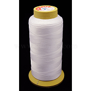 Nylon Sewing Thread, 6-Ply, Spool Cord, Snow, 0.43mm, 500yards/roll(OCOR-N6-1)