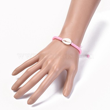 bracelets tressés faits à la main en pâte polymère(BJEW-JB04318-03)-5