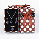 Valentines Day Presents Packages Rectangle Polka Dot Printed Cardboard Jewelry Boxes(CBOX-E002-M)-3