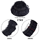 Polyester Double Layer Pleated Lace Ribbon(OCOR-WH0036-92A)-2