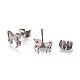 304 Stainless Steel Stud Earrings(X-EJEW-N045-06P)-2