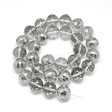 Chapelets de perles en verre galvanoplastique(EGLA-S137-06)-2