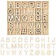 Unfinished Wood Alphabet & Mark Puzzles(WOOD-WH0314-112)-3