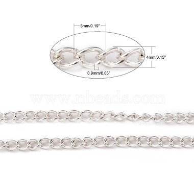 Iron Twisted Chains Curb Chains(CHS004Y-S)-5