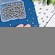 150Pcs 304 Stainless Steel Crimp Beads Covers(STAS-UN0041-40)-2