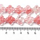 Cherry Quartz Glass Beads Strands(G-P520-A05-01)-5