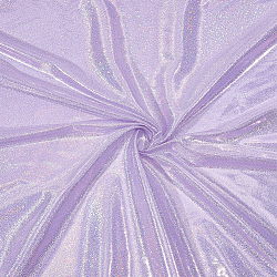 Laser Polyester Bronzing Fabric, for DIY Crafting and Clothing, Plum, 150x0.01cm(AJEW-WH0314-151B)