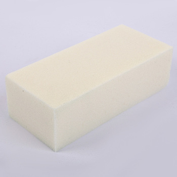 Rectangle Dry Floral Foam for Fresh and Artificial Flowers, for Wedding Garden Decorations, Beige, 220x100x70mm