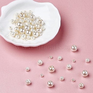 Glass Pearl Beads Strands Sets(HY-TA0001-B-02)-4