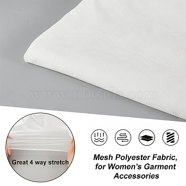 Mesh Polyester Fabric(DIY-WH0430-316B)-4