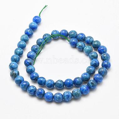 Natural Marble Beads Strands(G-K211-6mm-C)-2