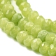 Chapelets de perles en rondelles en jade de Malaisie naturel teint(G-E316-2x4mm-41)-3