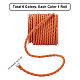 Elite 6 Rolls 6 Colors  4-Ply Round Imitation Leather Braided Cord(LC-PH0001-10)-2