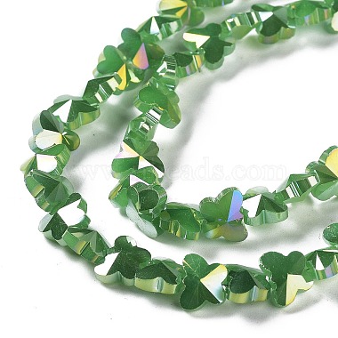 Electroplate Butterfly Glass Beads Strands(EGLA-A036-08A-AB04)-3