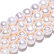 Natural Cultured Freshwater Pearl Beads Strands(PEAR-N013-09C)-3