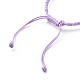 Adjustable Koran Waxed Polyester Cord Bracelets(AJEW-JB01131-02)-5