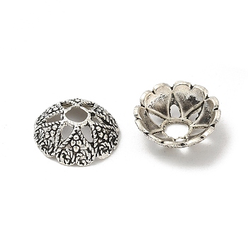 Tibetan Style Alloy Beads, Cadmium Free & Lead Free, Round, Antique Silver, 14.5x4.5mm, Hole: 2.5mm