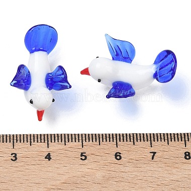 Handmade Lampwork Bird Display Decorations(LAMP-F043-05)-3