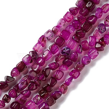Natural Agate Beads Strands(G-F745-M)-2