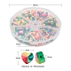 98~105Pcs 7 Colors Handmade Polymer Clay Beads(CLAY-YW0001-49)-3