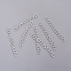 Iron Ends with Twist Chain Extension for Necklace Anklet Bracelet(CH-CH017-S-5cm)-2