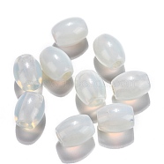 Opalite European Beads, Large Hole Beads, Barrel, 15~17x12~13.5mm, Hole: 4.5~5mm(G-F580-A12)