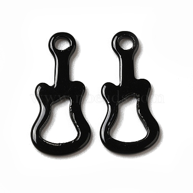 Black Musical Instruments 201 Stainless Steel Charms