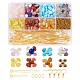 DIY Mixed Stone Chip Beads Earrings Making Kit(DIY-FS0002-38)-1
