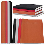4Pcs 4 Colors Silk Cloth Effect Fabrics, DIY Thread-bound Book Binding Accessories, Rectangle, Mixed Color, 740x430x0.3mm, 1pc/color(DIY-GA0005-92)