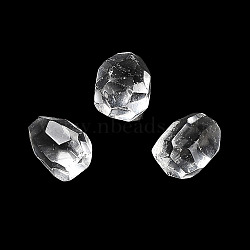 Natural Quartz Crystal Beads, Rock Crystal Beads, No Hole/Undrilled, Faceted, Nuggets, 15~19x13~15x12~15mm(G-F747-03E)