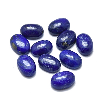 Natural Lapis Lazuli Cabochons, Oval, 7x5x3mm