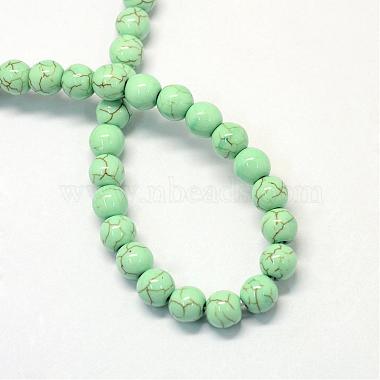 Synthetic Turquoise Beads Strands(TURQ-S284-4mm-B03)-3