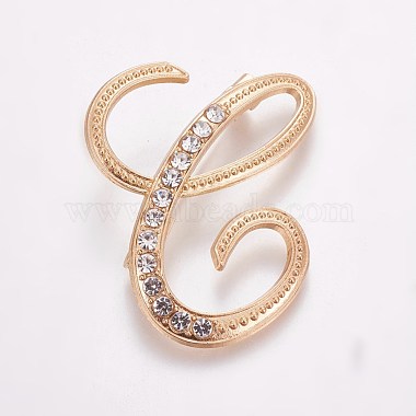 Alloy+Rhinestone Brooch