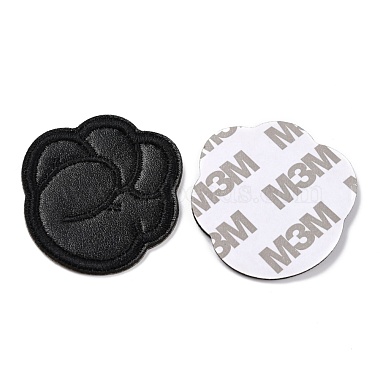 Computerized Embroidery Imitation Leather Self Adhesive Patches(DIY-G031-01A)-3
