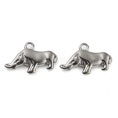 Stainless Steel Color Pig 316 Surgical Stainless Steel Pendants