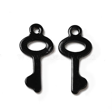 Black Key 201 Stainless Steel Pendants