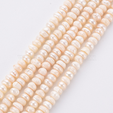 Natural Cultured Freshwater Pearl Beads Strands(PEAR-N010-005)-2