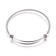 Adjustable Stainless Steel Expandable Bangle Making(X-BJEW-F243-06P)-1