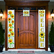 Подвесной знак из полиэстера для украшения передней двери домашнего офиса и крыльца(HJEW-WH0023-007)-6